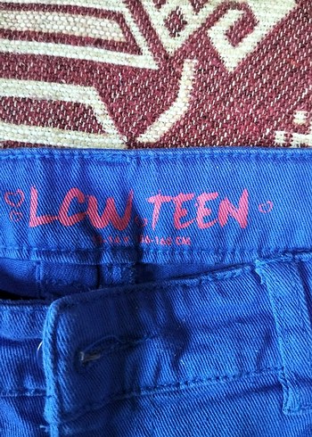 LC Waikiki çocuk Mavi Denim Mini Şort