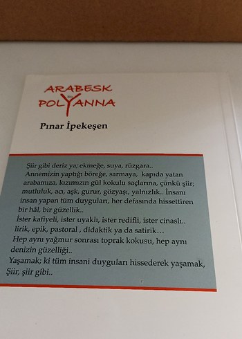 Arabesk Şiir Polyanna