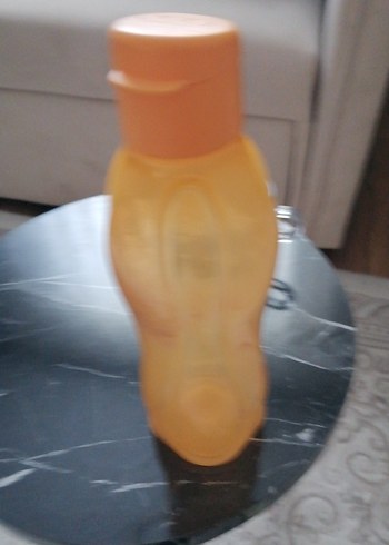 Turuncu Plastik Sıkma Şişe