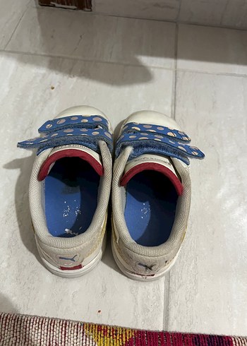 Kız Çocuk Beyaz Puma Spor Ayakkabı - Görsel 3