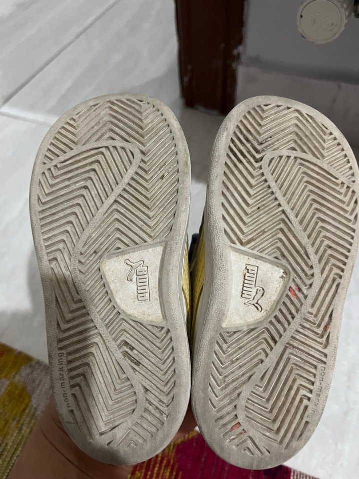 Kız Çocuk Beyaz Puma Spor Ayakkabı - Görsel 4