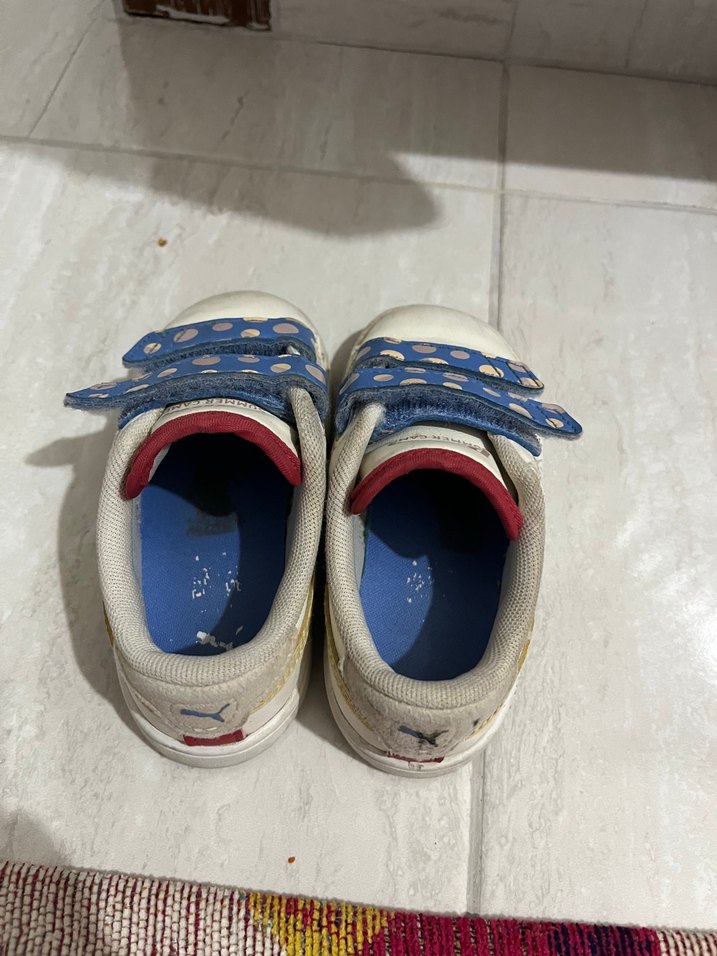 Kız Çocuk Beyaz Puma Spor Ayakkabı - Görsel 3