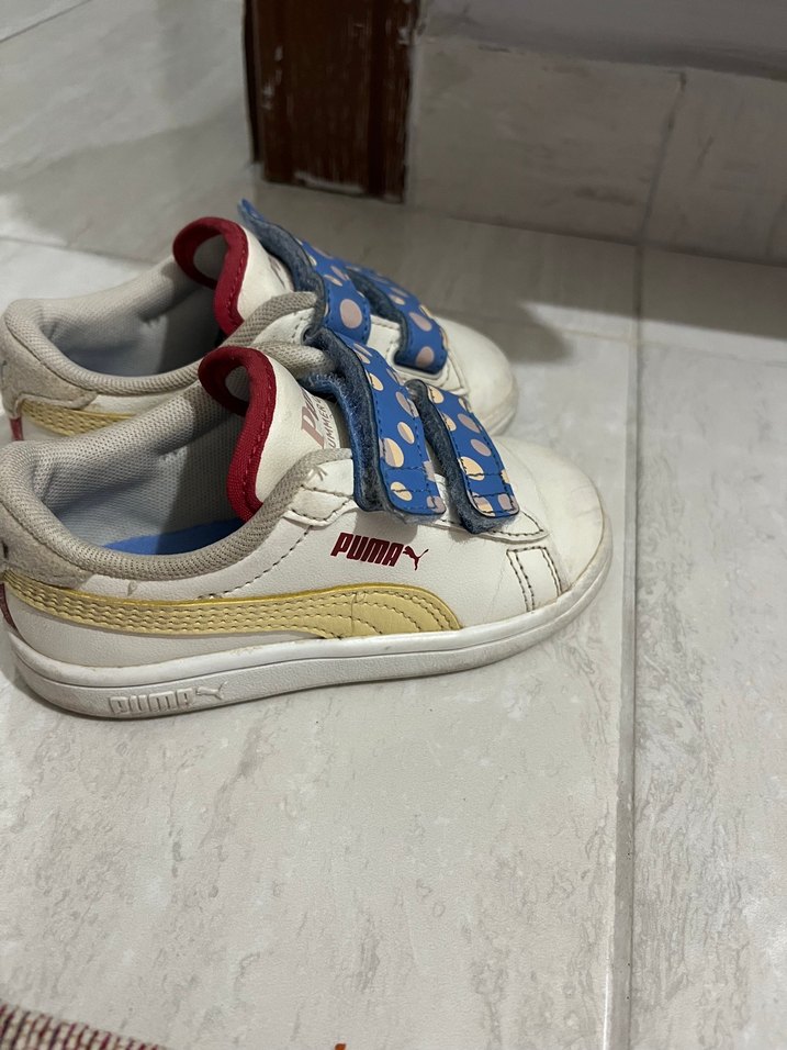 Kız Çocuk Beyaz Puma Spor Ayakkabı - Görsel 2