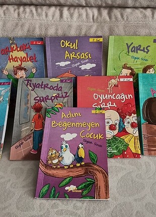 Özgür Sinan'in ilkokul 2.sinif için okuma serisi 10 adet