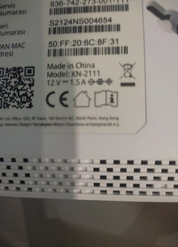 Keeneric extra dsl modem .