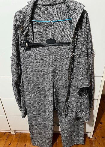 Bordo Süet Düğmeli Kadın Kumaş Pantolon - Görsel 8