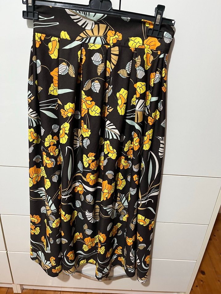 Bordo Süet Düğmeli Kadın Kumaş Pantolon - Görsel 2