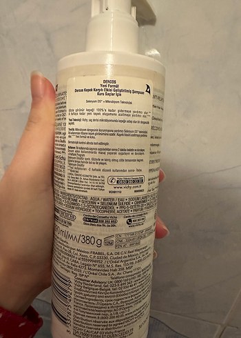 Beden Vichy Dercos Anti Kepek Şampuanı 400 ml