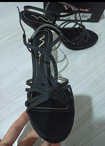 40 Beden Nina shoes bayan ince yüksek topuk ayakkabı