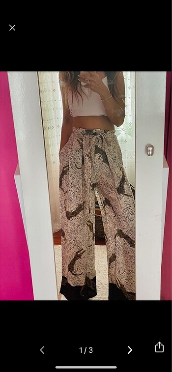 Mango Saten Pantolon
