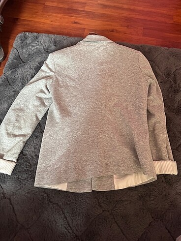 s Beden gri Renk Stradivarus Blazer Ceket