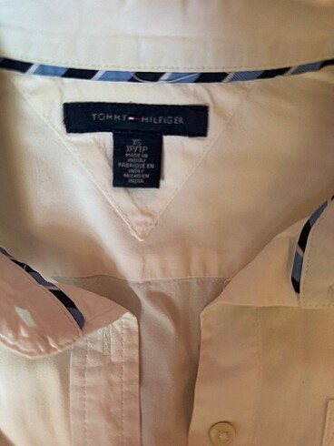 xs Beden beyaz Renk Orjinal Tommy Hilfiger Gomlek