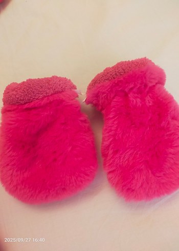 Kürklü Kapüşonlu Pembe Bebek Tulumu - Görsel 8