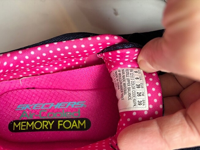 39 Beden lacivert Renk SKECHERS KADIN SPOR AYAKKABI