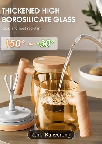 Otomatik karıştırma kahve bardağı - Görsel 5