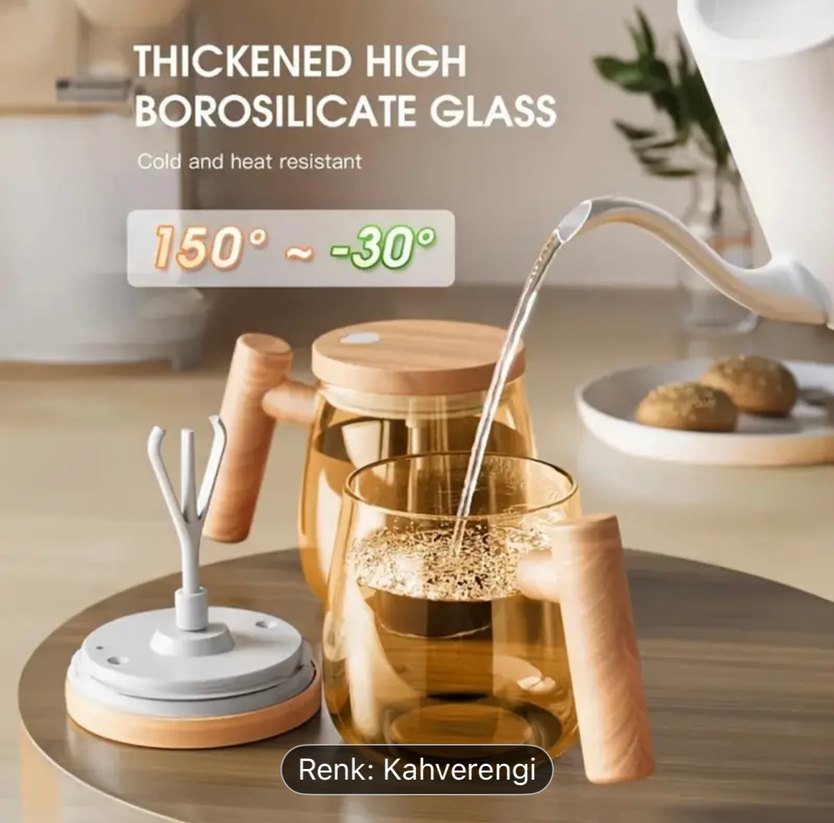 Otomatik karıştırma kahve bardağı - Görsel 5