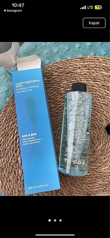 Tonik ,temizleme jeli , Ginseng maskesi