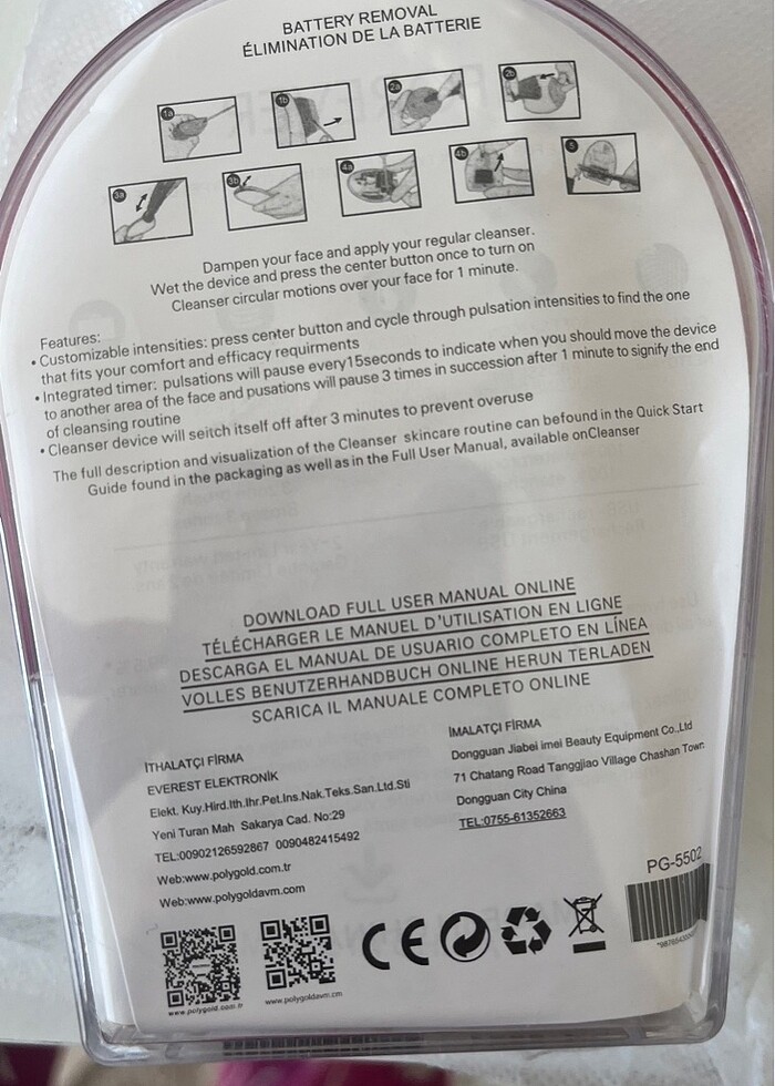 Yüz temizleme cihazı - Görsel 2