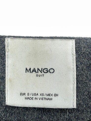 s Beden gri Renk Mango Kaban %70 İndirimli.