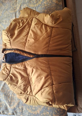 Erkek Çocuk Bej Fermuarlı Kaban - Görsel 3