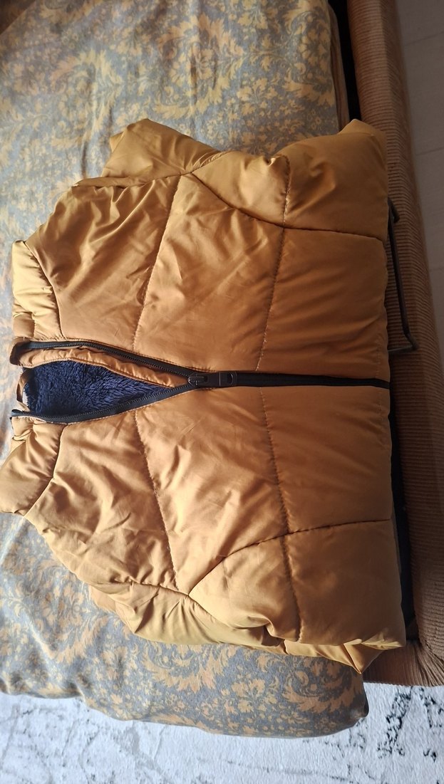 Erkek Çocuk Bej Fermuarlı Kaban - Görsel 3