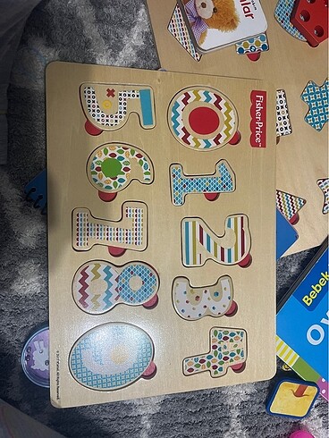 Fisher Price Ahşap puzzle