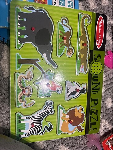 Diğer Melissa&doug sesli puzzle