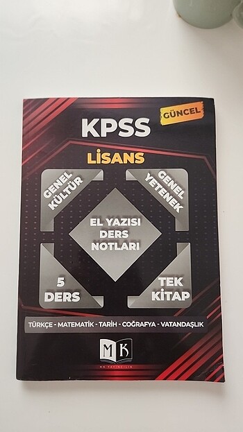 Lisans kpss 5 ders konu anlatımlı genel yetenek genel kültür 