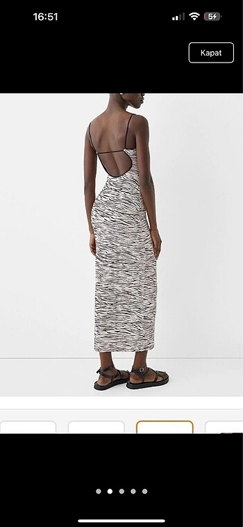 Bershka Etiketli Elbise