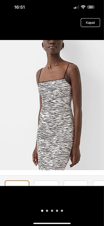 Bershka Bershka Etiketli Elbise