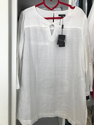m Beden Pierre cardin keten gömlek