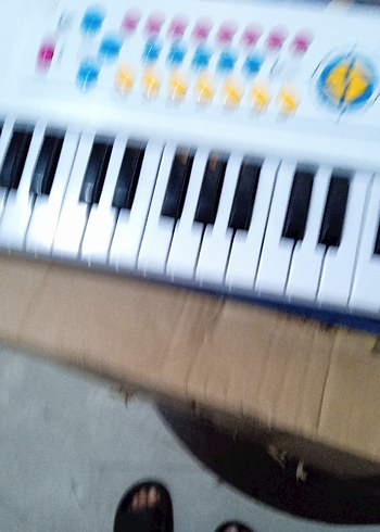 Beden Çok Renkli Müzik Oyuncağı Klavye