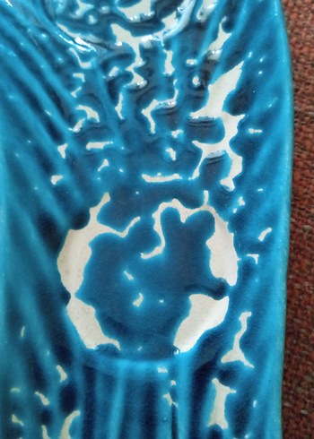 Turkuaz Yılan Desenli obje - Görsel 5