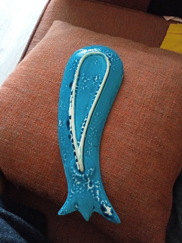 Turkuaz Yılan Desenli obje - Görsel 3