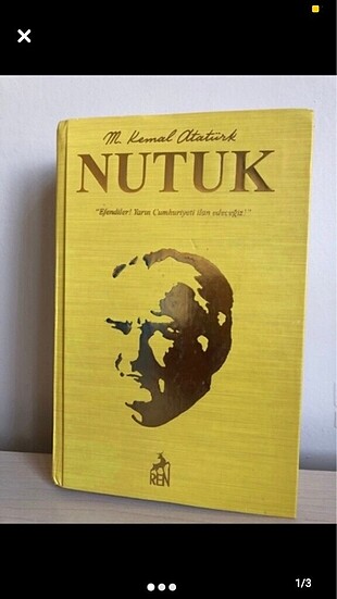 Nutuk kitap 768 sayfa