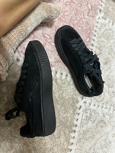 37,5 Beden siyah Renk Puma basket