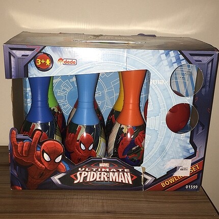 çocuk spıderman lisanslı bowling set