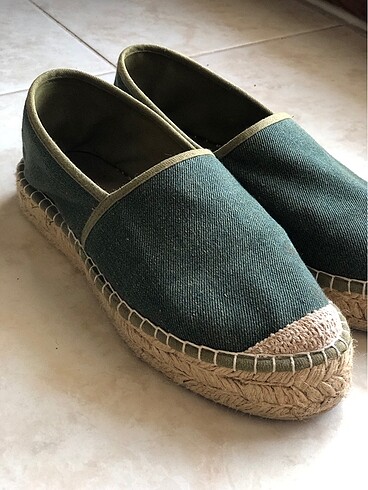 39 Beden haki Renk Espadril
