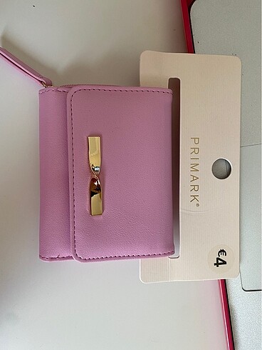 Primark pembe cüzdan