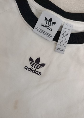 Adidas Kadın Beyaz Kısa Kollu Tişört - Görsel 2