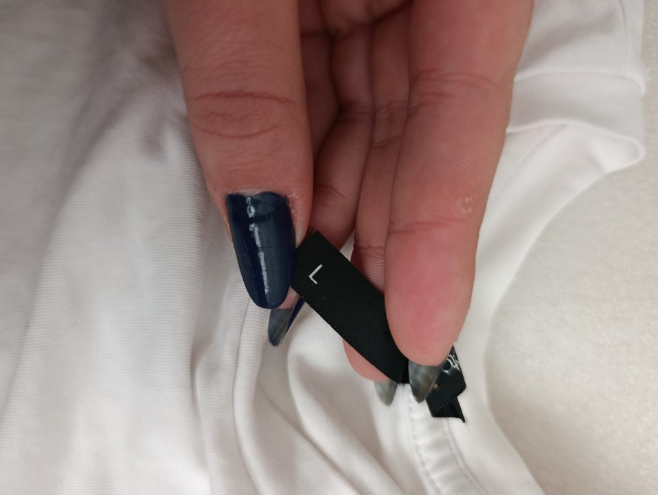 Beyaz Kadın Crop - Görsel 3