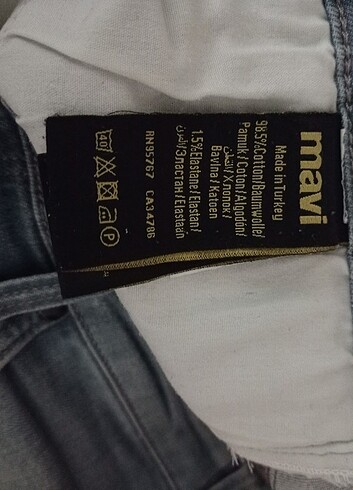 32 Beden mavi Renk Mavi Jeans erkek pantalon 