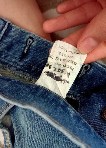 32 Beden Tommy Hilfiger Erkek Kot pantolon