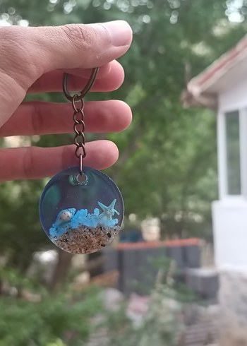 Diğer Mavi Boncuklu Anahtarlık