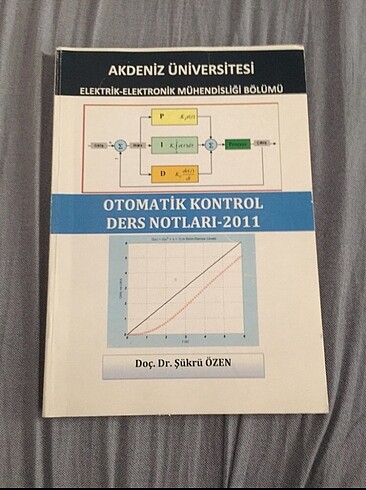 Otomatik Kontrol Ders Notları (Akdeniz Üniversitesi)