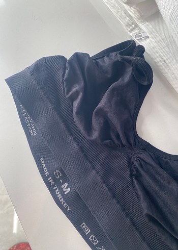 Siyah Midi Street Wear Sütyen - Görsel 4