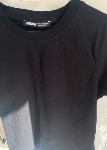 Siyah Kısa Kollu Basic Tişört - Görsel 5