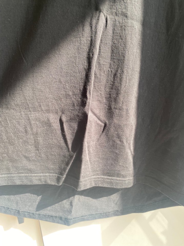 Siyah Kısa Kollu Basic Tişört - Görsel 4