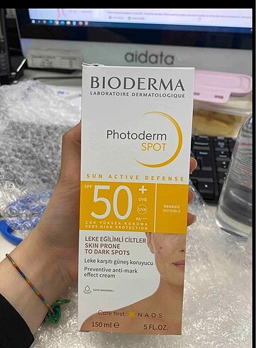 Bioderma lekeli ciltler güneş koruyucu