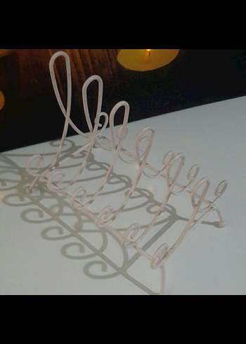 English Home Ferforje Tabak Dizme Standı - Görsel 3